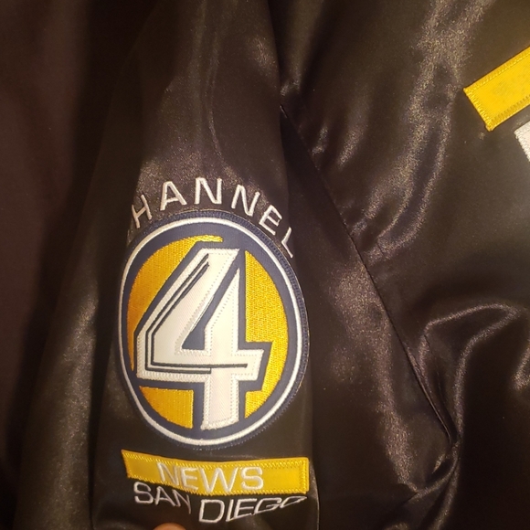 New w/tags "Anchorman Ron Burgundy" Satin Jacket - Picture 3 of 5